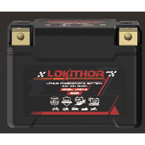 Lokithor LPS7-3 Powersports Battery