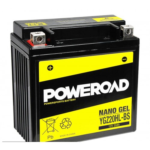 Poweroad YGZ20HLBS Nano Gel Battery